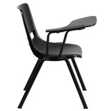 Gray Tablet Arm Chair