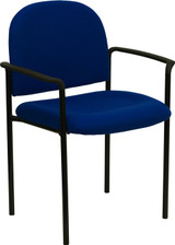Black Vinyl Stack Chair