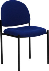 Black Vinyl Stack Chair