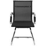 Black Mesh Side Chair