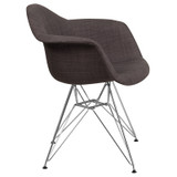 Gray Fabric/Chrome Chair Gray Fabric/Chrome Chair