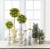 WHITE COCKATOO CANDLEHOLDER