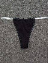 Solid Color Light Skin Triangles Split Bikini Swimsuit Solid Color Light Skin Triangles Split Bikini Swimsuit