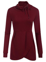 H-Line Asymmetric Casual Blouses