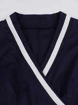 Vintage Contrast Color A-Line Midi Dresses