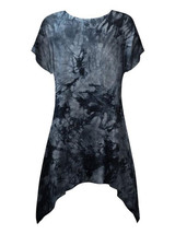Casual Gradient Cropped Round-Neck T-Shirts Tops