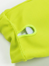 Sexy Strapless Solid Color Split Type Bikini Swimsuit