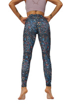 Printed High Waisted Yoga Leggings ACTIVE WEAR Printed High Waisted Yoga Leggings ACTIVE WEAR