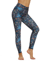 Printed High Waisted Yoga Leggings ACTIVE WEAR