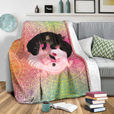 Tai Chi Yin Yang Leopard Gecko Premium Blankets