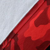 Bape Shark Camo Red Premium Blanket