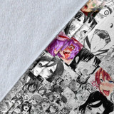 Ahegao Premium Blanket