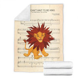 Simba Music Lyric Premium Blanket