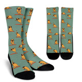 Pug Yoga Socks Pug Yoga Socks