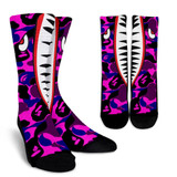 Bape Shark Purple Socks