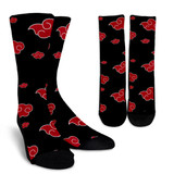 Akatsuki Cloud Naruto Socks