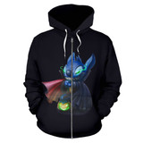 Stitch Halloween Zip-Up Hoodie