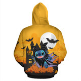 Stitch Halloween Zip-Up Hoodie