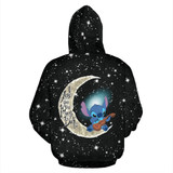 Stitch Halloween Zip-Up Hoodie