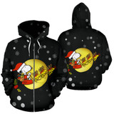 Snoopy Christmas Zip-Up Hoodie