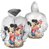 Mickey and Minnie Zip-Up Hoodie