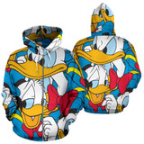 Donald Duck Zip-Up Hoodie