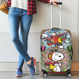 Snoopy Luggage Cover