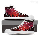 Akatsuki Team Red Sky High Top Canvas Shoes