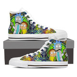 Psychedelic High Top Canvas Shoes