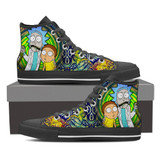 Psychedelic High Top Canvas Shoes