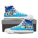 Star Wars Tie Fighter Summer Men High Top Canvas Shoes