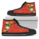 Snoopy High Top Shoes