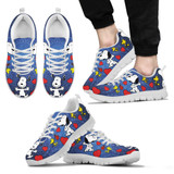 Snoopy Pattern Sneakers