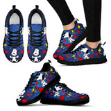 Snoopy Pattern Sneakers