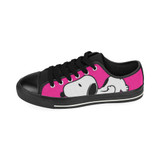 Snoopy Hot Pink Low Top Canvas Shoes for Kid