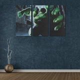 Hulk Canvas Wall Art 3 Pieces Framed Wall Pictures