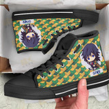 Cute Giyu Demon Slayer Anime Shoes High Top Sneakers