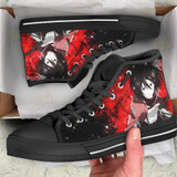 Attack On Titan Shoes High Top Mikasa Ackerman