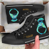Umbrella Totoro Sneakers High Top Shoes My Neighbor Totoro