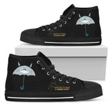 Cute Umbrella Totoro Sneakers High Top My Neighbor Totoro Shoes