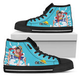 Monkey D Luffy Sneakers High Top Shoes