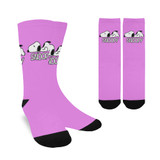 Snoopy Violet Premium Socks for Women Snoopy Violet Premium Socks for Women