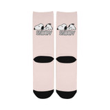 Snoopy MistyRose Premium Socks for Women Snoopy MistyRose Premium Socks for Women