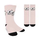 Snoopy MistyRose Premium Socks for Women Snoopy MistyRose Premium Socks for Women
