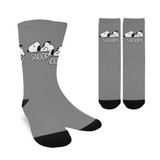 Snoopy Gray Premium Socks for Women Snoopy Gray Premium Socks for Women