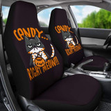 Candy Right Meow Halloween Car Seat Covers