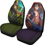 Luffy Zoro One Piece Car Seat Covers