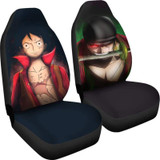 Zoro Luffy One Piece Car Seat Covers