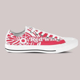 Detroit Red Wings Low Top Sneakers Shoes For Men