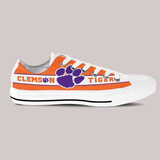 Clemson Tigers National Champions Low Top Sneakers Shoes For Men